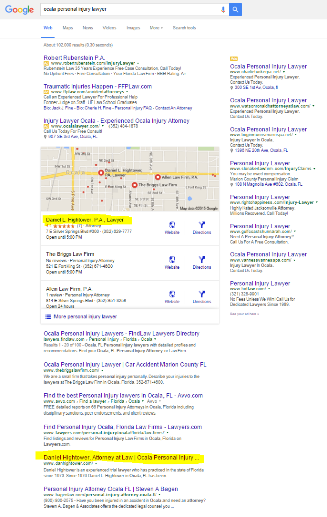 google-results-attorney